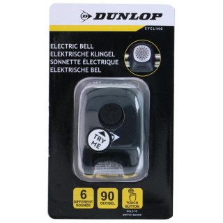 DZWONEK ROWEROWY ELEKTRONICZNY 6 DŹWIĘKÓW 90dB DUNLOP
