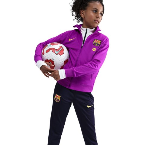 Dres dla dzieci Nike FC Barcelona Strike fioletowo-czarny HJ8027 552 M Nike