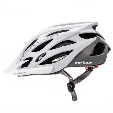 Kask rowerowy Meteor Marven M 55-58 cm biało-czarno-szary 24724 Meteor
