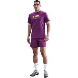 Koszulka męska Nike FC Barcelona Wordmark Tee fioletowa HQ8406 595 L Nike