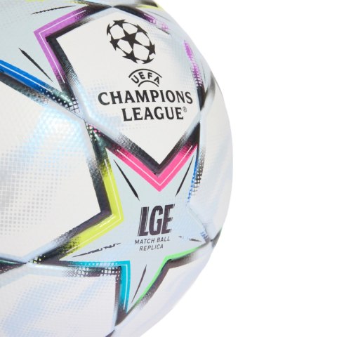 Piłka nożna adidas UCL 26/27 League biało-błękitna / kolorowa KE9765 4 Adidas teamwear