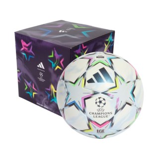 Piłka nożna adidas UCL League 26/27 League Stage Box biało-niebiesko-różowo-zielona KE9771 4 Adidas teamwear