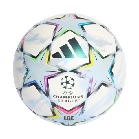 Piłka nożna adidas UCL League J290 26/27 League Stage biało-błękitna KE9767 4 Adidas teamwear