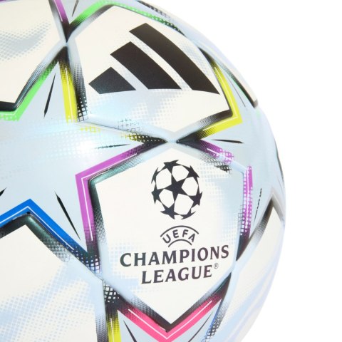 Piłka nożna adidas UCL League J290 26/27 League Stage biało-błękitna KE9767 4 Adidas teamwear