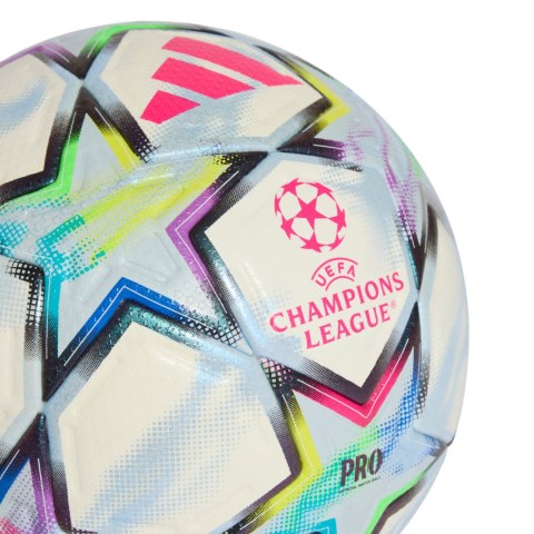 Piłka nożna adidas UCL Pro 26/27 League Stage biało-błękitna / kolorowa KE9757 5 Adidas teamwear