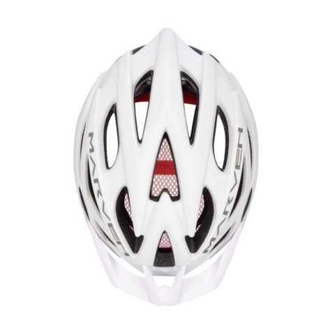 Kask Meteor Marven L 58-61 cm biało-szary 24725 Meteor