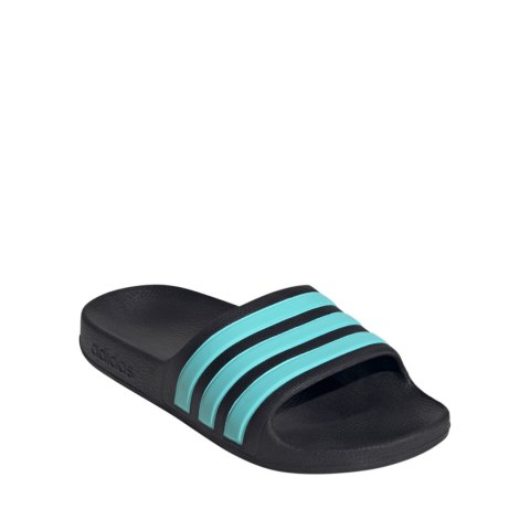 Klapki dla dzieci adidas Adilette Aqua Slides czarno-niebieskie JS2497 34 Adidas
