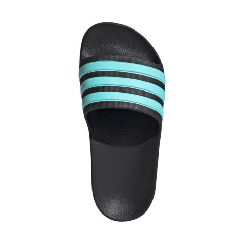 Klapki dla dzieci adidas Adilette Aqua Slides czarno-niebieskie JS2497 34 Adidas