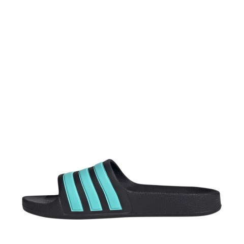 Klapki dla dzieci adidas Adilette Aqua Slides czarno-niebieskie JS2497 34 Adidas