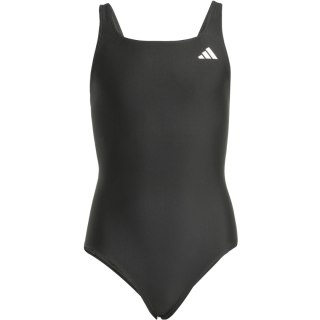 Kostium kąpielowy dla dziewczynki V-back Swimsuit czarny JM8223 128cm Adidas