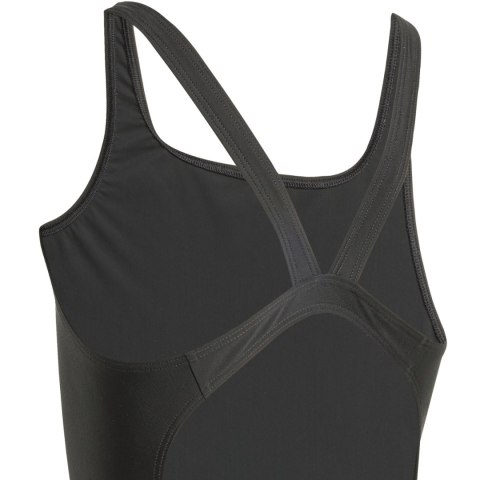 Kostium kąpielowy dla dziewczynki V-back Swimsuit czarny JM8223 140cm Adidas