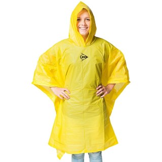 PONCHO PRZECIWDESZCZOWE ROWEROWE DLA DOROSŁYCH 100x130x1CM PE 135GR ŻÓŁTE DUNLOP