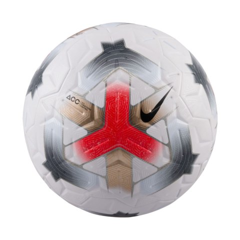 Piłka nożna Nike Control biało-czarno-czerwona IQ0618 100 5 Nike