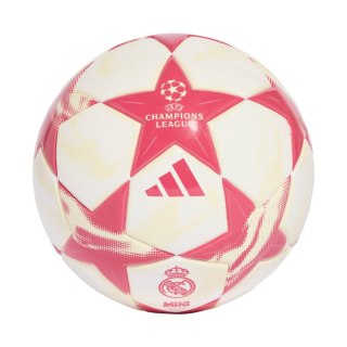 Piłka nożna adidas UEFA Champions League 26/27 Real Madrid Mini biało-różowa KE5107 1 Adidas
