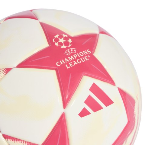Piłka nożna adidas UEFA Champions League 26/27 Real Madrid Mini biało-różowa KE5107 1 Adidas