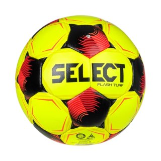 Piłka nożna Select FB Flash Turf v26 Fifa Basic 365.A1N żółto-czerwona 110056 4 Select