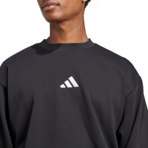 Bluza męska adidas Essentials Feelcozy Fleece czarna JE3794 2XL Adidas