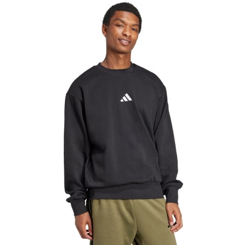 Bluza męska adidas Essentials Feelcozy Fleece czarna JE3794 L Adidas