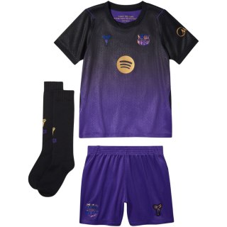Komplet piłkarski dla dzieci Nike FC Barcelona Stadium Away 2026/27 fioletowo-czarny II1649 505 XS Nike