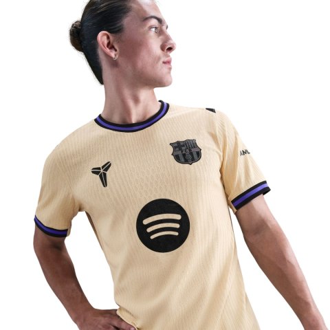 Koszulka męska Nike FC Barcelona 2025/26 Match Away beżowa HJ4554 784 S Nike