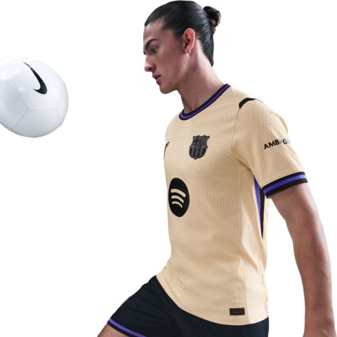 Koszulka męska Nike FC Barcelona 2025/26 Match Away beżowa HJ4554 784 S Nike