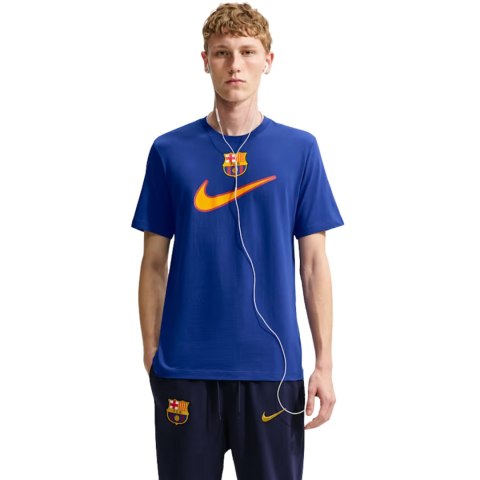 Koszulka męska Nike FC Barcelona Swoosh niebieska IQ5042 455 L Nike