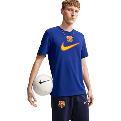 Koszulka męska Nike FC Barcelona Swoosh niebieska IQ5042 455 L Nike