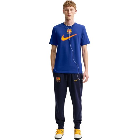 Koszulka męska Nike FC Barcelona Swoosh niebieska IQ5042 455 S Nike