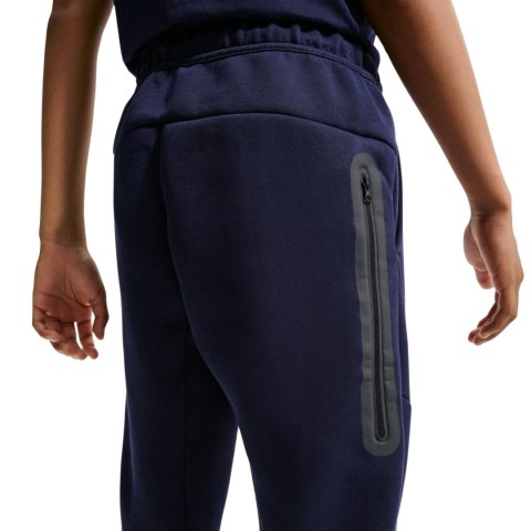 Spodnie dla dzieci Nike FC Barcelona Tech Fleece granatowe II3728 498 XL Nike