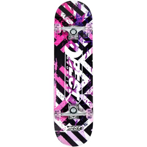 DESKOROLKA DREWNIANA STREET PINK BEST SPORTING