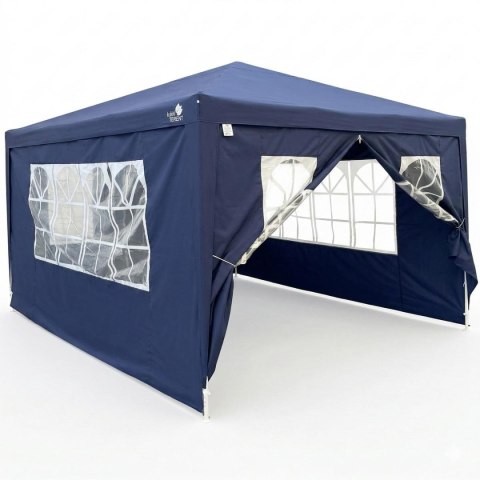 PAWILON NAMIOT OGRODOWY 3X4X2.5M GRANATOWY SASKA GARDEN