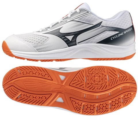 Buty Mizuno CYCLONE SPEED 5 V1GA258080 38 1/2 biały Mizuno
