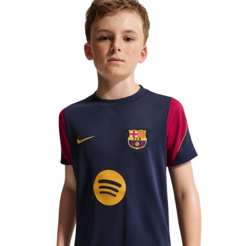 Koszulka dla dzieci Nike FC Barcelona Strike granatowo-bordowa II3237 401 S Nike