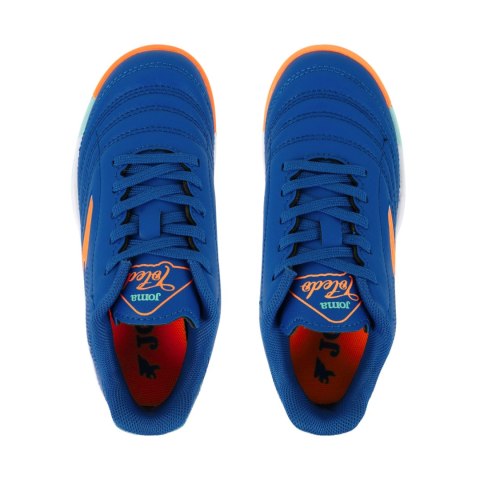 Buty piłkarskie dla dzieci Joma Toledo Indoor 2604 niebieskie TOJW2604IN 35 Joma
