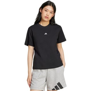 Koszulka damska adidas Essentials Small Logo Cotton czarna JC5943 2XL Adidas
