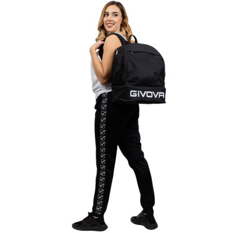 Plecak Givova Zaino Sport Small z usztywnianym dnem czarny B029-0010-UNICA Givova