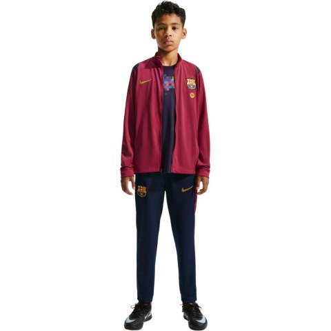 Dres dla dzieci Nike FC Barcelona Academy Pro bordowo-granatowy II1692 621 XL Nike