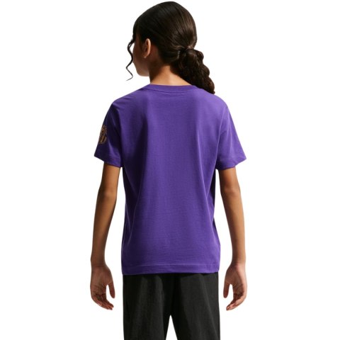 Koszulka dla dzieci Nike FC Barcelona fioletowa IQ5007 504 XL Nike