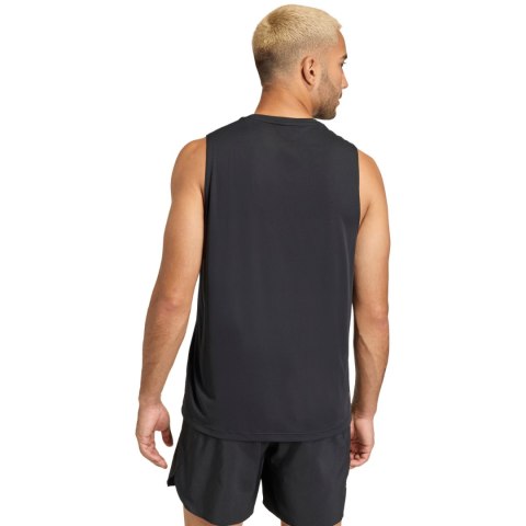 Koszulka męska adidas Running Essentials czarna KB5969 2XL Adidas