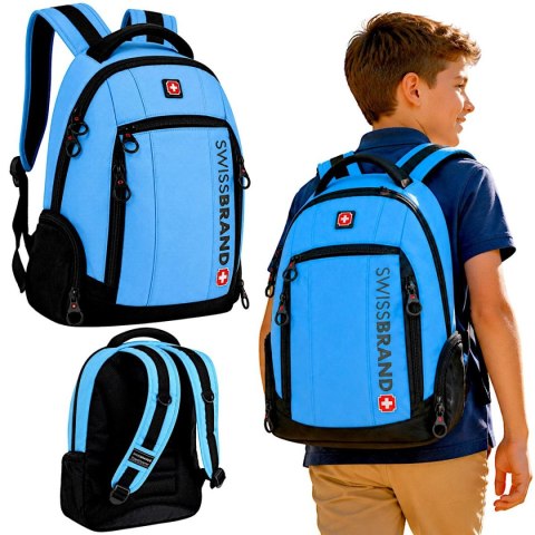 PLECAK TURYSTYCZNY MIEJSKI 20L SWISSBRAND NIEBIESKI