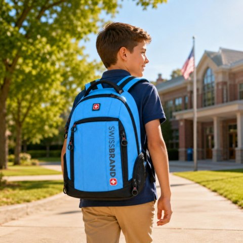 PLECAK TURYSTYCZNY MIEJSKI 20L SWISSBRAND NIEBIESKI