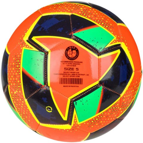 Piłka nożna Select Classic pomarańczowo-zielona 18523 5 Select