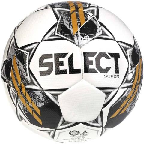 Piłka nożna Select Super FIFA Quality Pro 5 v23 biało-złota 17892 5 Select