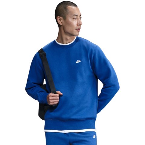 Bluza męska Nike Club BB ciemnoniebieska FN3886 480 2XL Nike