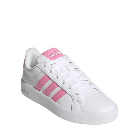 Buty dla dzieci adidas Grand Court 3.0 biało-różowe HP3528 36 Adidas