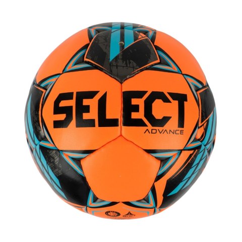 Piłka nożna Select Advance pomarańczowo-niebieska 121231 5 Select