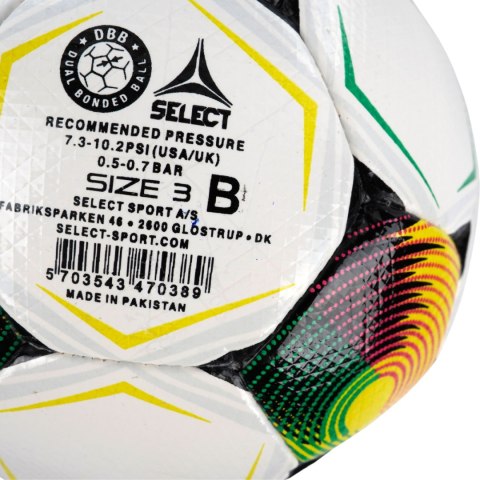 Piłka nożna Select Brillant Training Veikkausliiga v25 II gatunek biało-zielono-czarna 181169 3 Select
