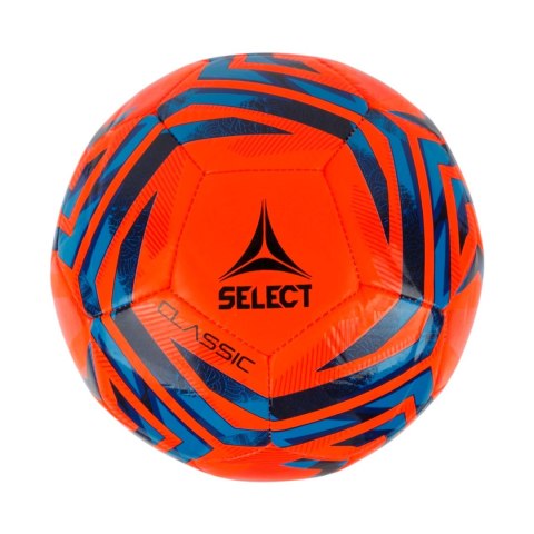 Piłka nożna Select Classic v25 pomarańczowo-niebieska 160074 5 Select