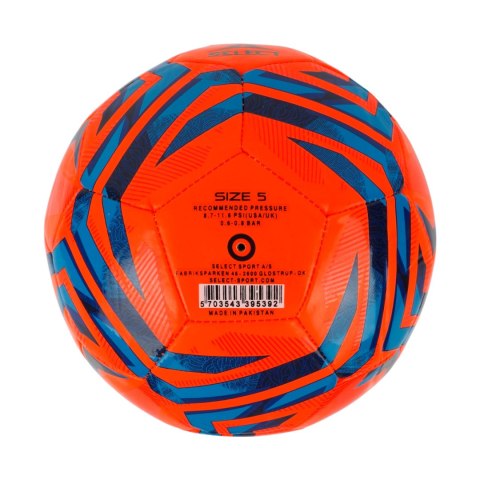 Piłka nożna Select Classic v25 pomarańczowo-niebieska 160074 5 Select