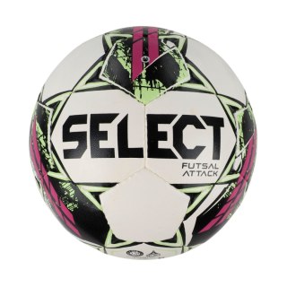 Piłka nożna Select Hala Futsal Attack v22 2 gatunek biało-różowa 17622/370016 4 Select